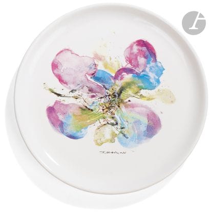 ZAO WOU- KI & ATELIER DE SEGRIES
Assiette...