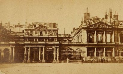 RUINES DE PARIS, 1871. Album contenant 20...