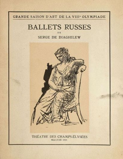 BALLETS RUSSES. Programme de la XVIIe Saison,...