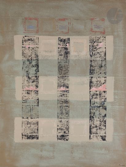 Xavier KREBS (1923-2013)
Empreinte, 1986
Huile...
