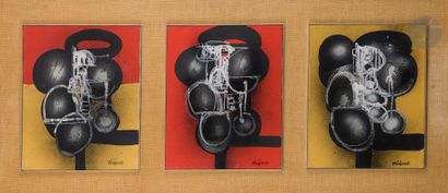 Ladislas KIJNO (1921-2012)
Triptyque pour...