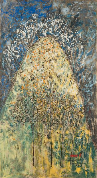 Laxman PAI [indien] (1926-2021)
Spring snow,...