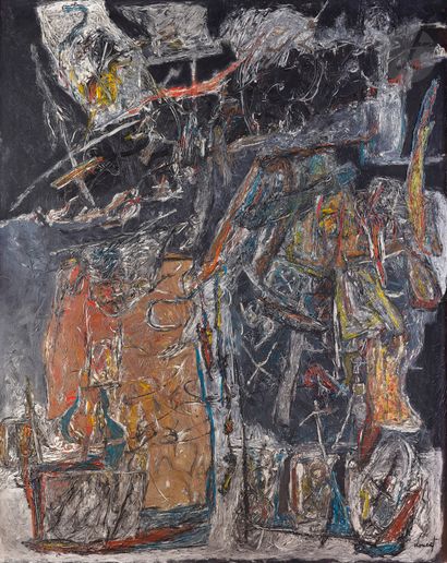 Jacques DOUCET (1924-1994)
Jorn, si le soleil...