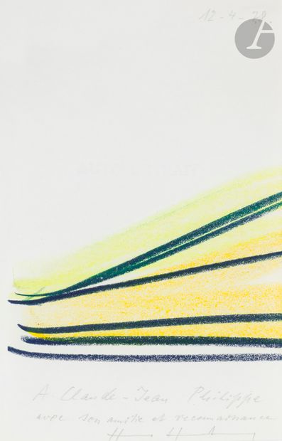 Hans HARTUNG [franco-allemand] (1904-1989)
Composition,...