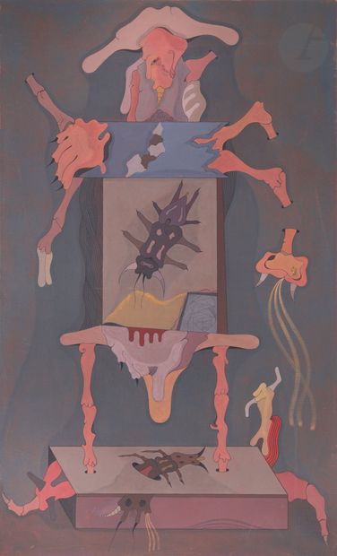 Jorge CAMACHO [cubain] (1934-2011)
El Tartamudo,...