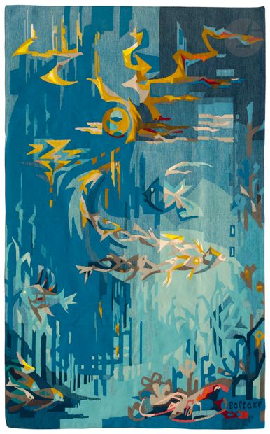 Simone BALTAXÉ (1925-2009)
Danse aquatique,...