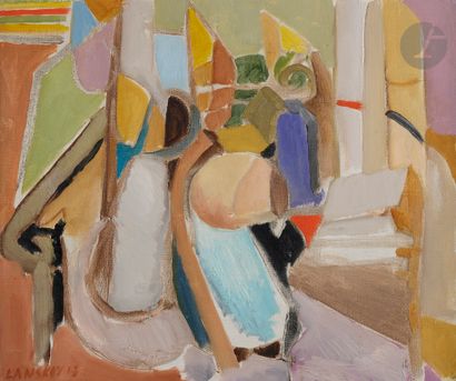 André LANSKOY [russe] (1902-1976)
Composition,...