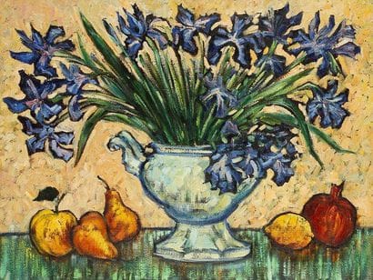 V.A ANISIMOV
Automne, fleurs, 1994. Huile...