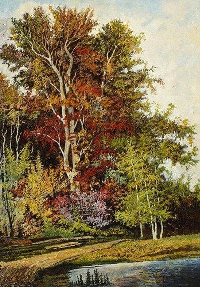 K. ARAPOV
Paysage d'automne, 1994. Huile...