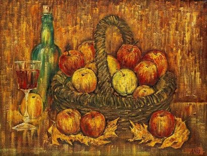 V.A ANISIMOV
Pommes, 1994. Monogrammée en...