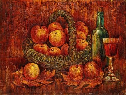 V.A ANISIMOV
Automne, pommes, 1994. Huile...