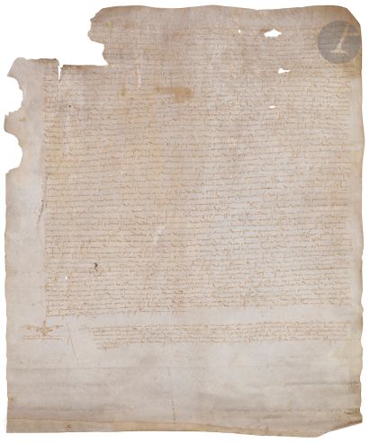 SALON-DE-PROVENCE. 4 parchment rolls, 16th...