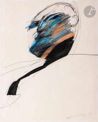 David HOCKNEY (né en 1937)
Portrait Study,...