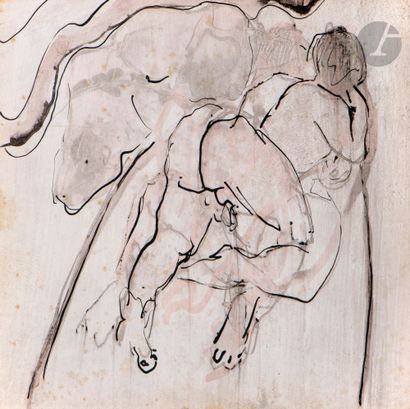 Claude VIALLAT (né en 1936)
Scènes érotiques
2...