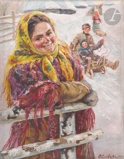 Fedot Vasilyevich SYCHKOV (1870-1958)
Peasant...