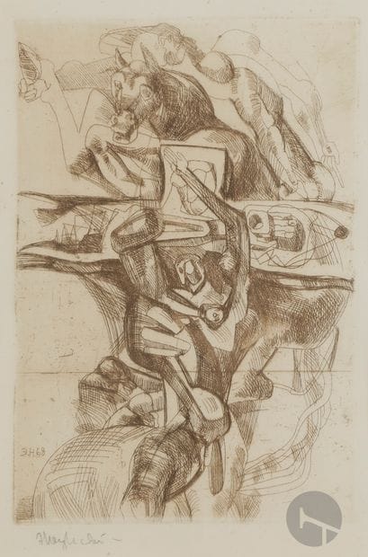 Ernst Iossifovich NEIZVESTNY (1925-2016)
Horse,...