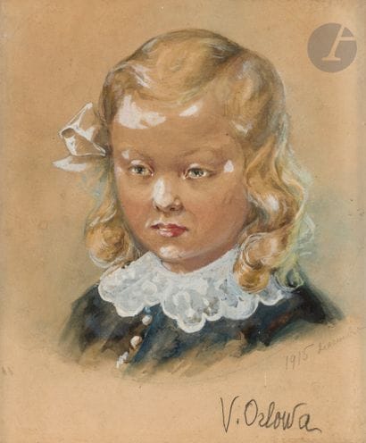 Vera Alexandrovna ORLOWA (1876-1964)
Portrait...