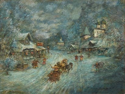 Konstantin Alexeevich KOROVIN (1861-1939)
Troika...