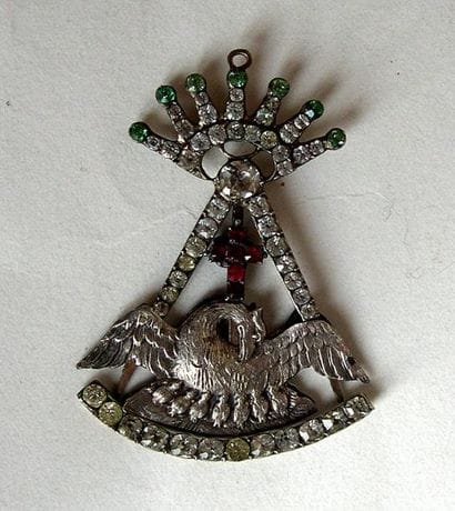 Bijou de Chevalier de Chevalier Rose-Croix,...