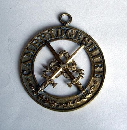 Bijou d'Officier Provincial (Cambridgeshire)....