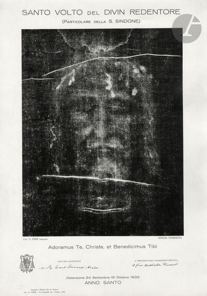 Giuseppe Enrie (1886-1961) 
Ostension du...