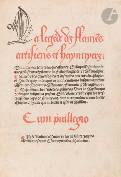 [YSAMBARD DE SAINT-LÉGER ?].
[La Légende...