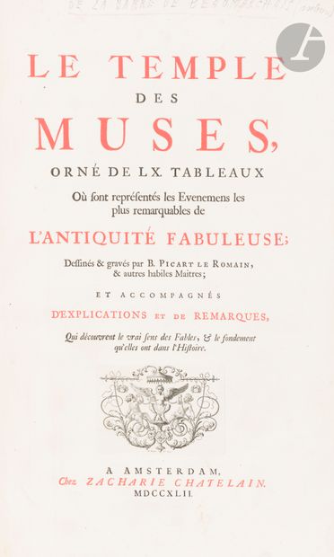 LA BARRE DE BEAUMARCHAIS (Antoine).
Le Temple...