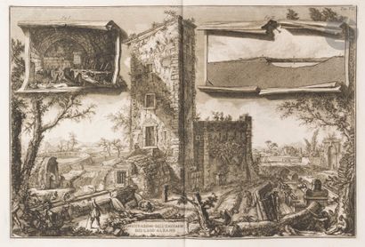 PIRANESI (Giambattista).
Descrizione e disegno...