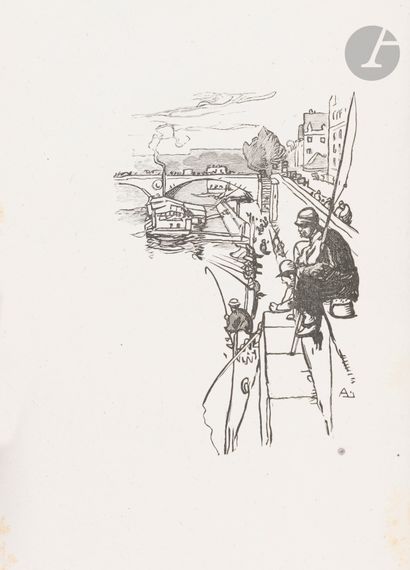 [COLLECTIF].
Les Minutes Parisiennes.
Paris...