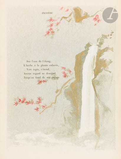 GAUTIER (Judith) - YAMAMOTO (Hōsui).
Poëmes...