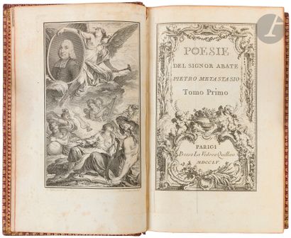 METASTASIO (Pietro).
Poesie del signor abate...