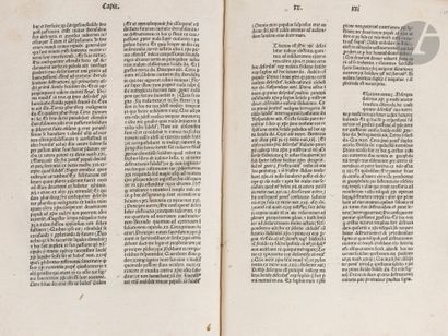 [INCUNABLE] - NICOLAS DE LYRE.
Postilla Nicolai...
