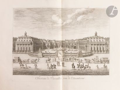 [VERSAILLES].
[Plans, élévations et vues...