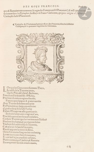 BOUCHET (Jean).
Les Genealogies, Effigies...