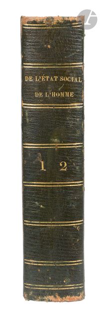 FABRE D’OLIVET (Antoine).
De l’état social...