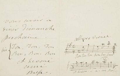Michael William BALFE (1808-1870) compositeur...