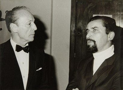 Maurice BÉJART (1927-2007) danseur et chorégraphe....