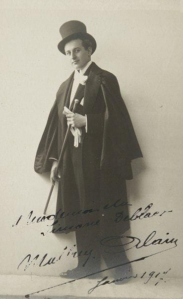 Alain Malbrecq dit ALAIN (1895-1941) baryton...