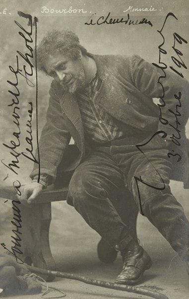 Jean BOURBON (1875-1948) baryton français....