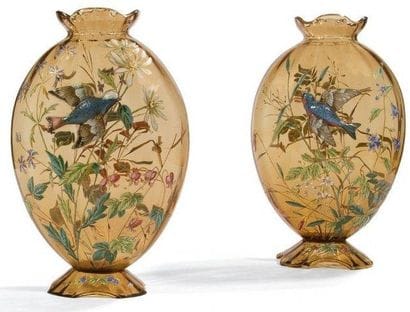 Travail des ANNÉES 1890/1900
Rare paire,...