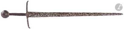 Medieval sword in excavated condition.
Discoid...