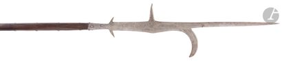 Guisarme. 
Punched iron. 
Length: 80 cm 
Italy....