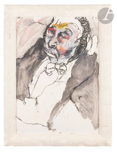 Lydie ARICKX (born 1954)
Portrait of a man
Mixed...
