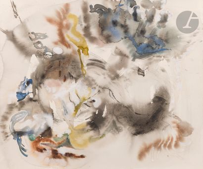 François BARON-RENOUARD (1918-2009)
Composition
Ink,...