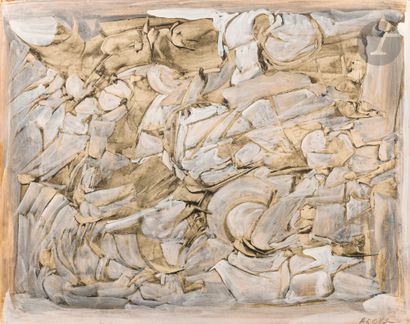 Roger-Edgar GILLET (1924-2004)
Composition,...