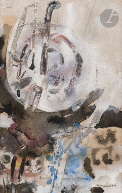 François BARON-RENOUARD (1918-2009)
Composition
Ink,...