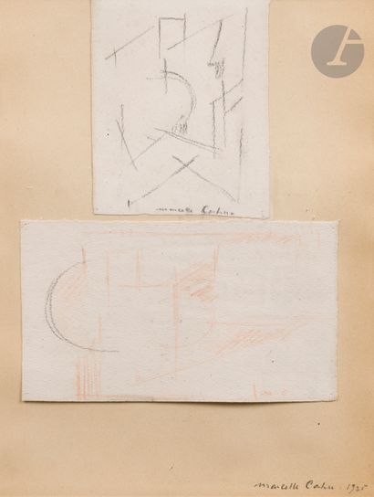 Marcelle CAHN (1895-1981)
Compositions, 1925
2...