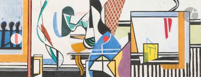 *Harry BOWDEN [American] (1907-1965)
Composition
Ink,...