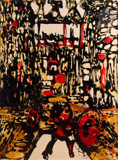 Claude VISEUX (1927-2008)
Haltérie - Haltérophile,...