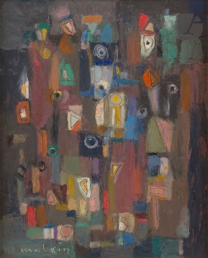David MALKIN [Russian] (1910-2002)
Composition
Oil...